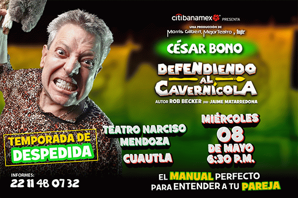 Cesár Bono, Defendiendo al cavernícola, Cuautla